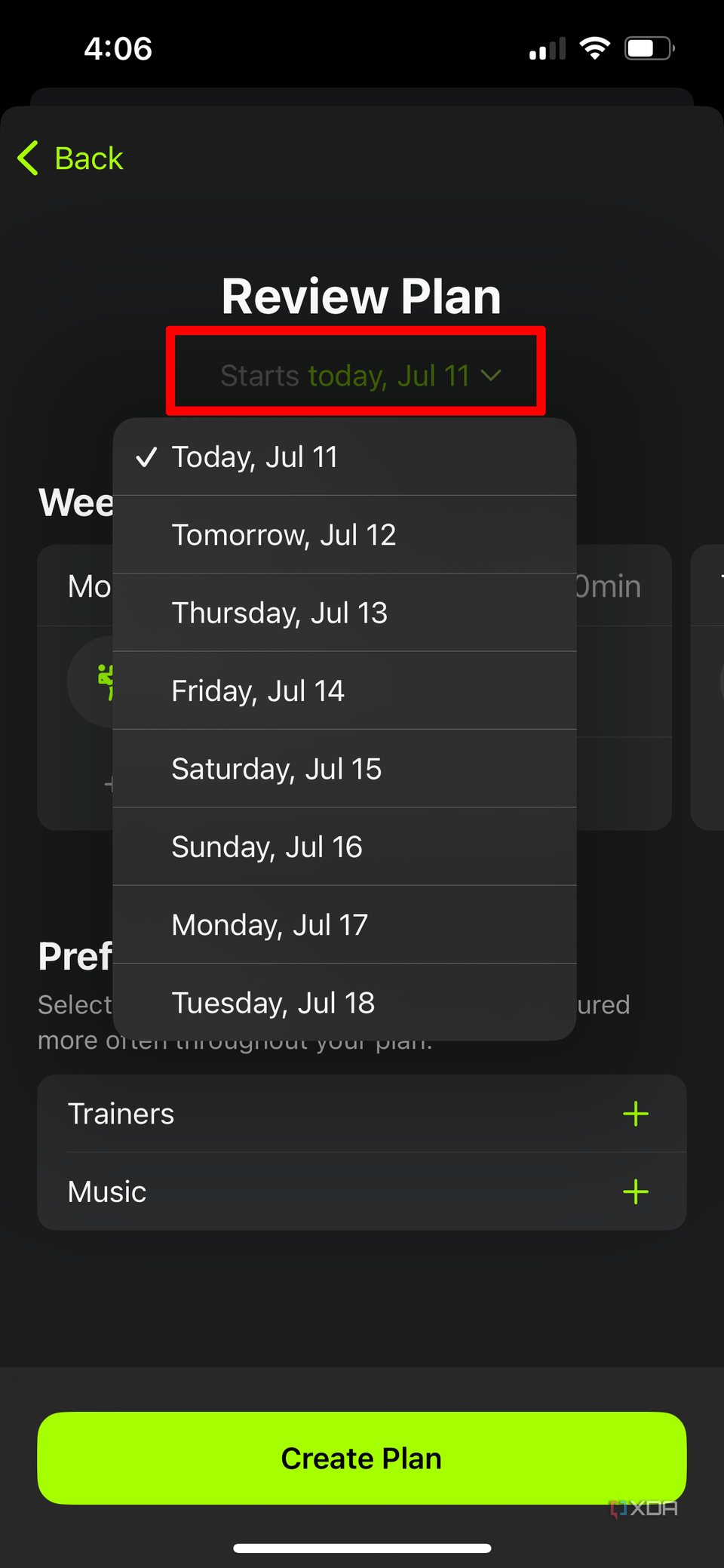 How to create a custom Fitness+ workout plan on iOS and iPadOS 18