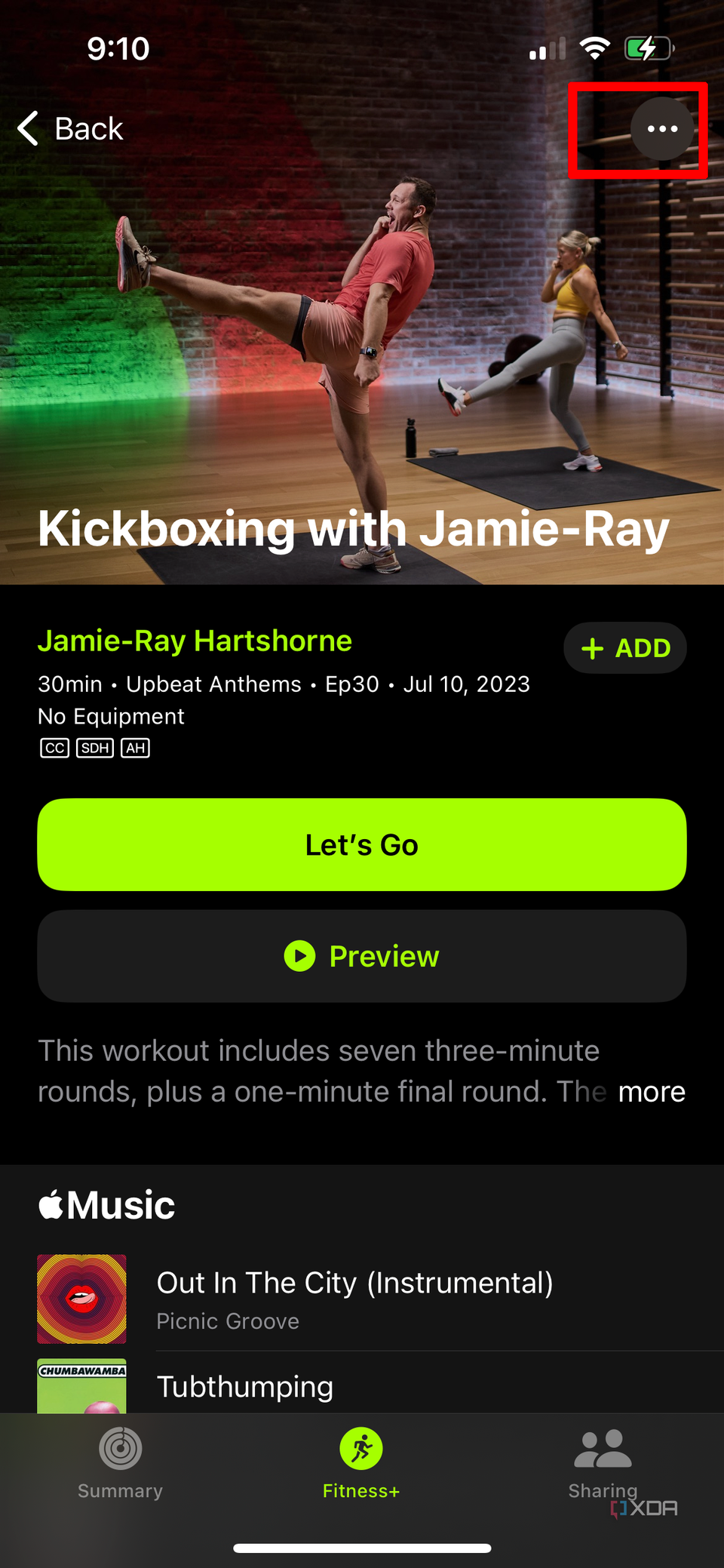 How to create a custom Fitness+ workout plan on iOS and iPadOS 18