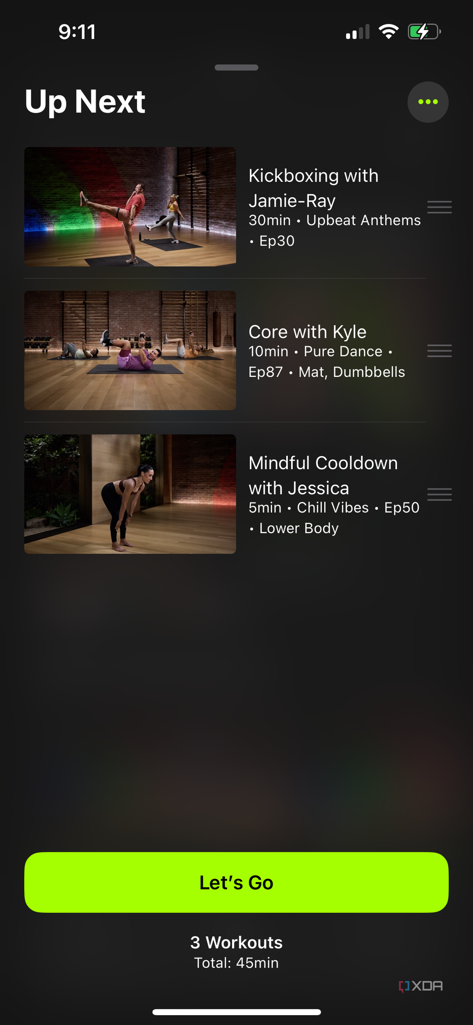 How to create a custom Fitness+ workout plan on iOS and iPadOS 18