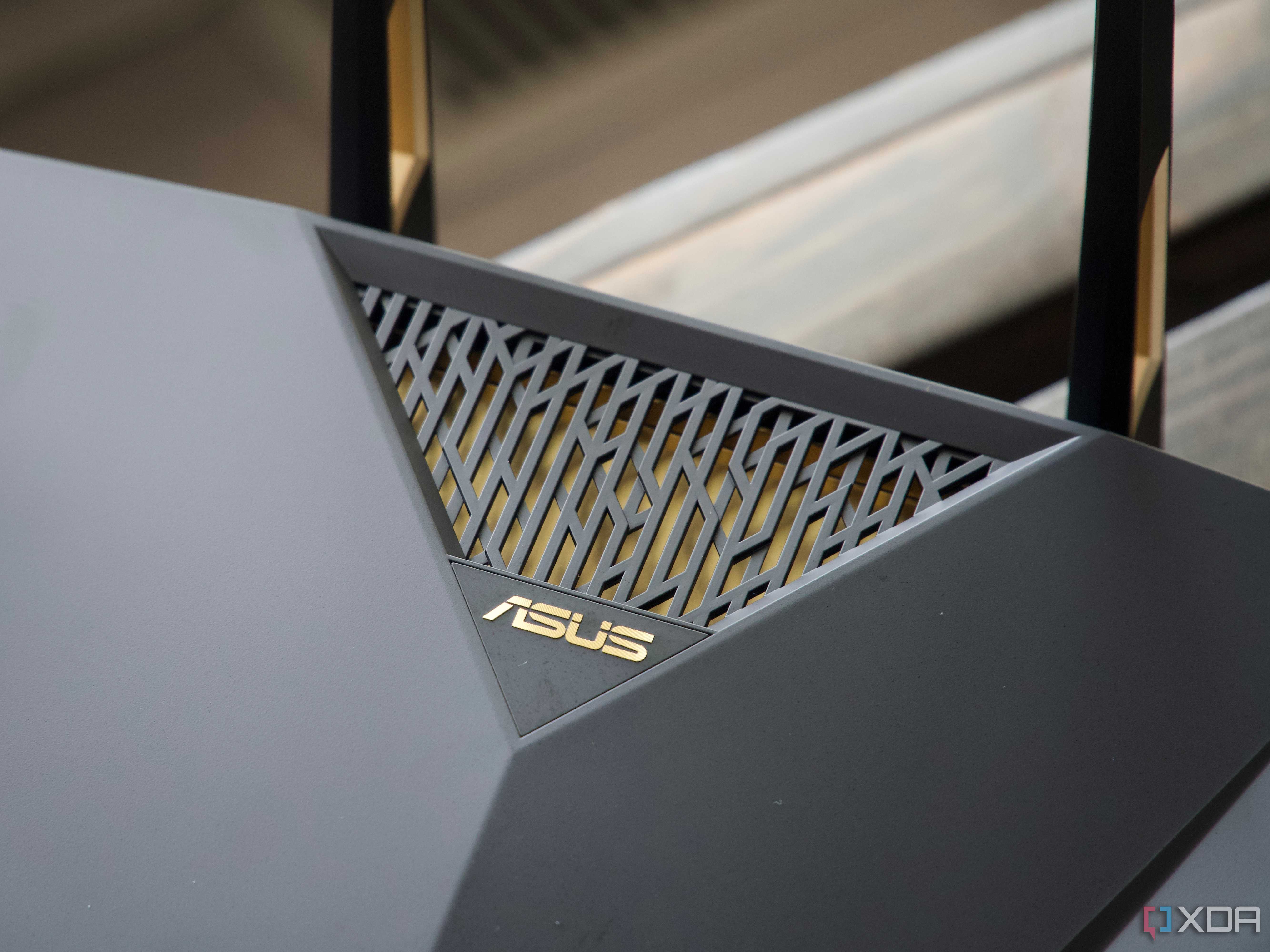 ASUS RT-AX88U Pro Wi-Fi 6 router ventilation at the top