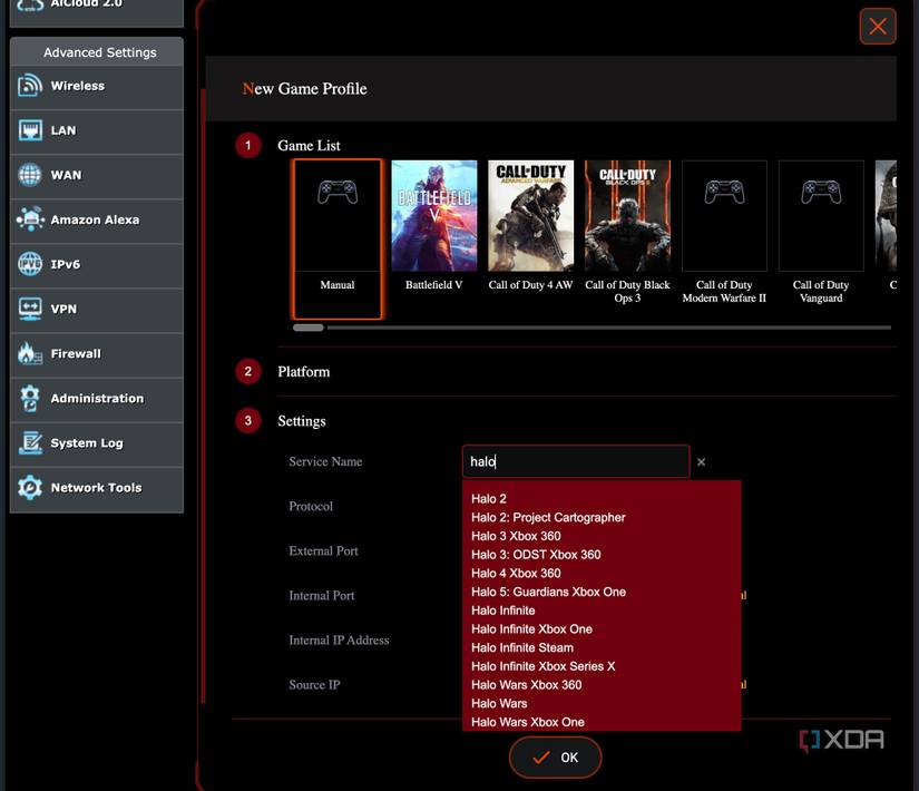 ASUS RT-AX88U Pro review NAT Game Profile