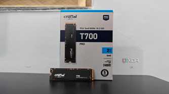 Crucial T700 SSD and box