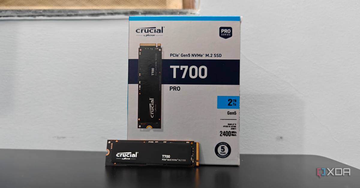 Crucial T700 SSD review: The king of PCIe Gen5 SSDs