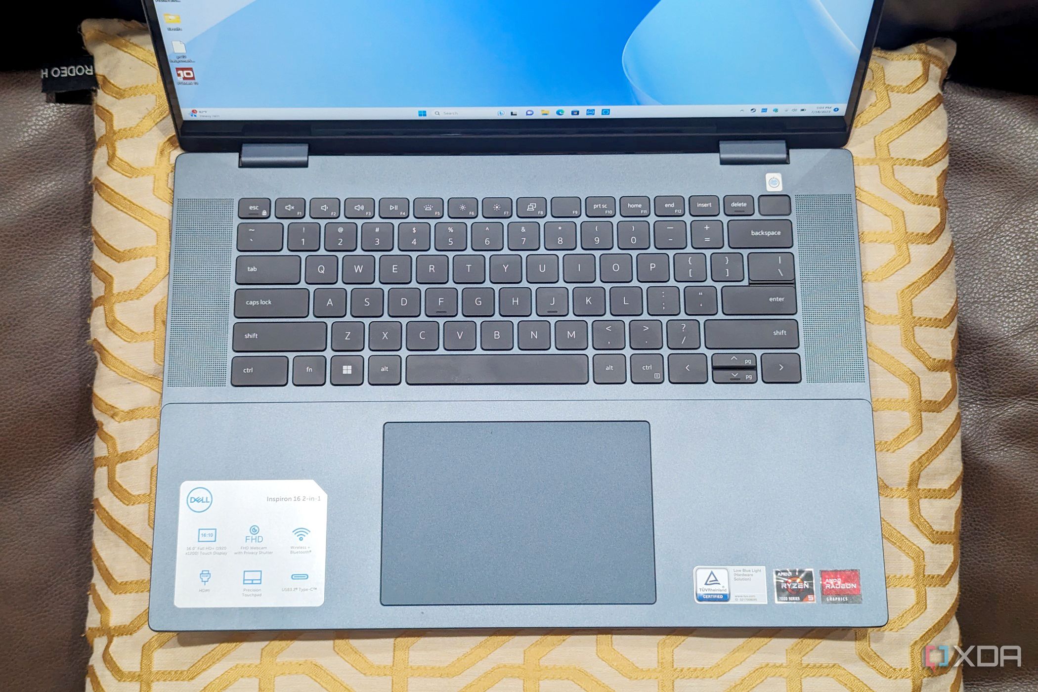 Dell Inspiron 16 2-in-1 (AMD, 2023) review: Big, premium, and