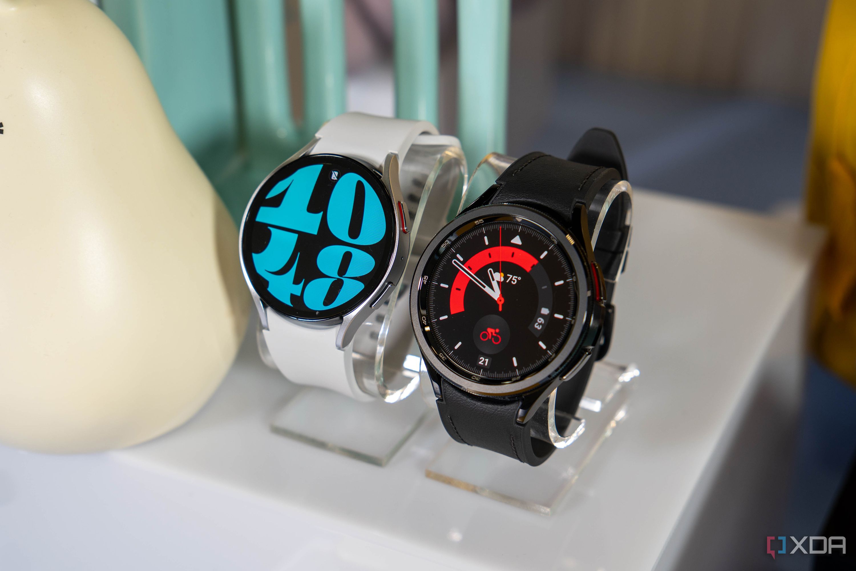 SAMSUNG - SAMSUNG GALAXY WATCH6 CLASSIC 43 おまけ多数 Samsung Galaxy Watch6 Classic Stainless Steel Smartwatch