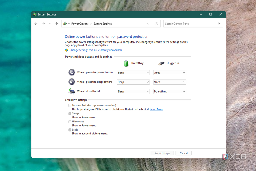 How to disable fast startup in Windows 11