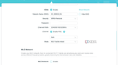 TP-Link Archer BE800 Wi-Fi 7 router web browser WI-Fi settings