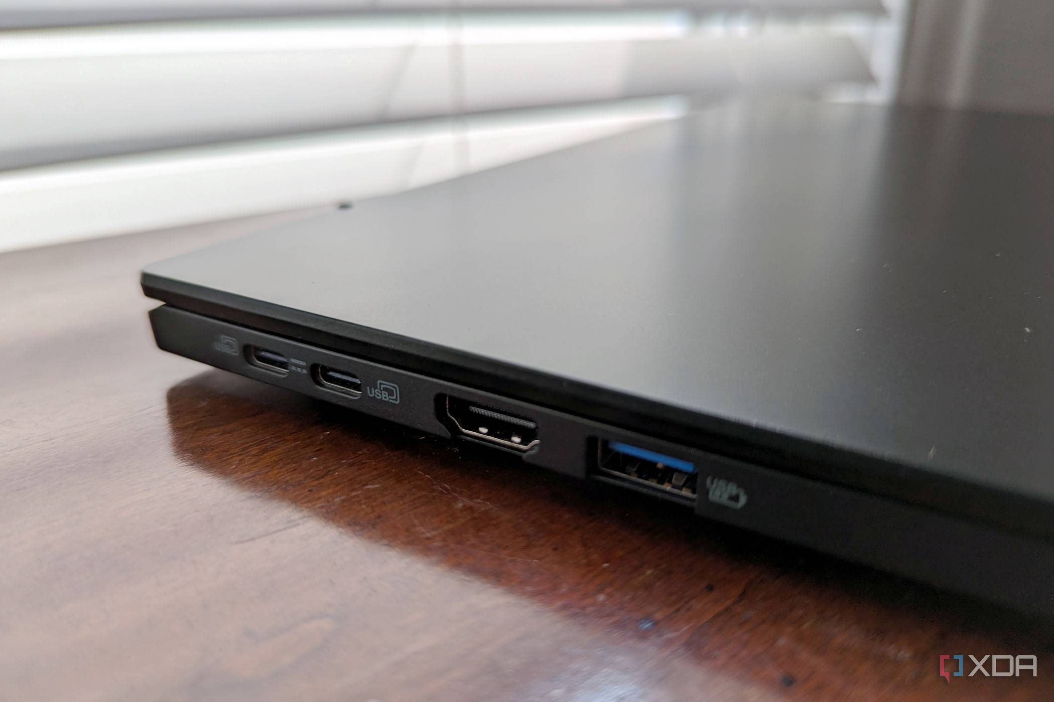 Acer Swift Edge 16 ports on the left