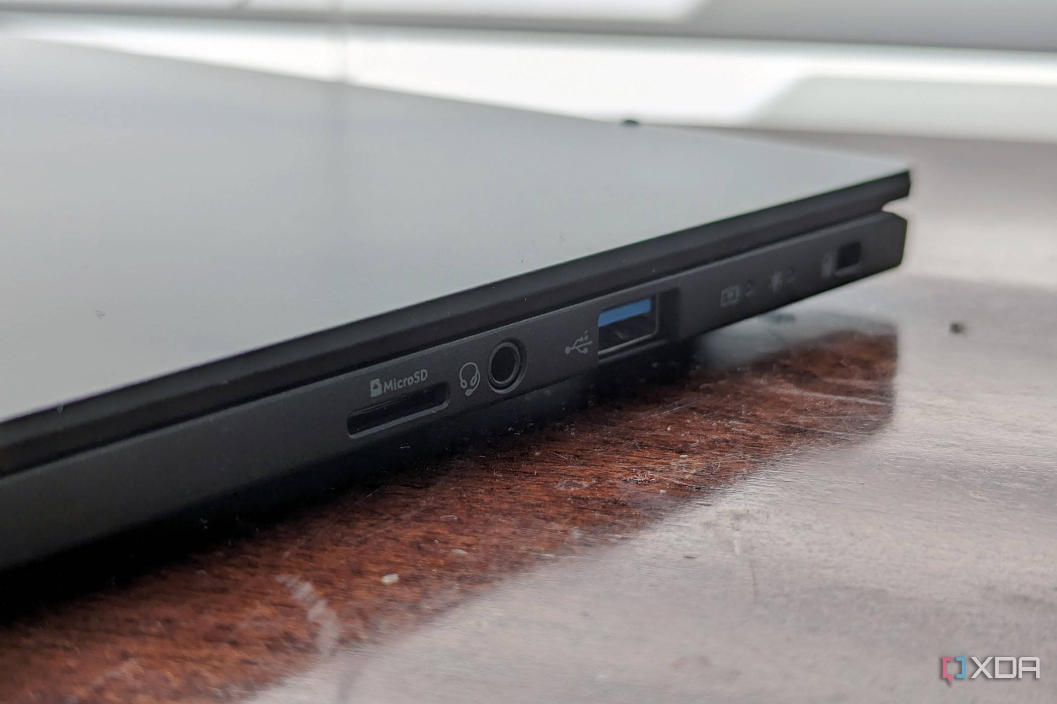 Acer Swift Edge 16 ports on the right