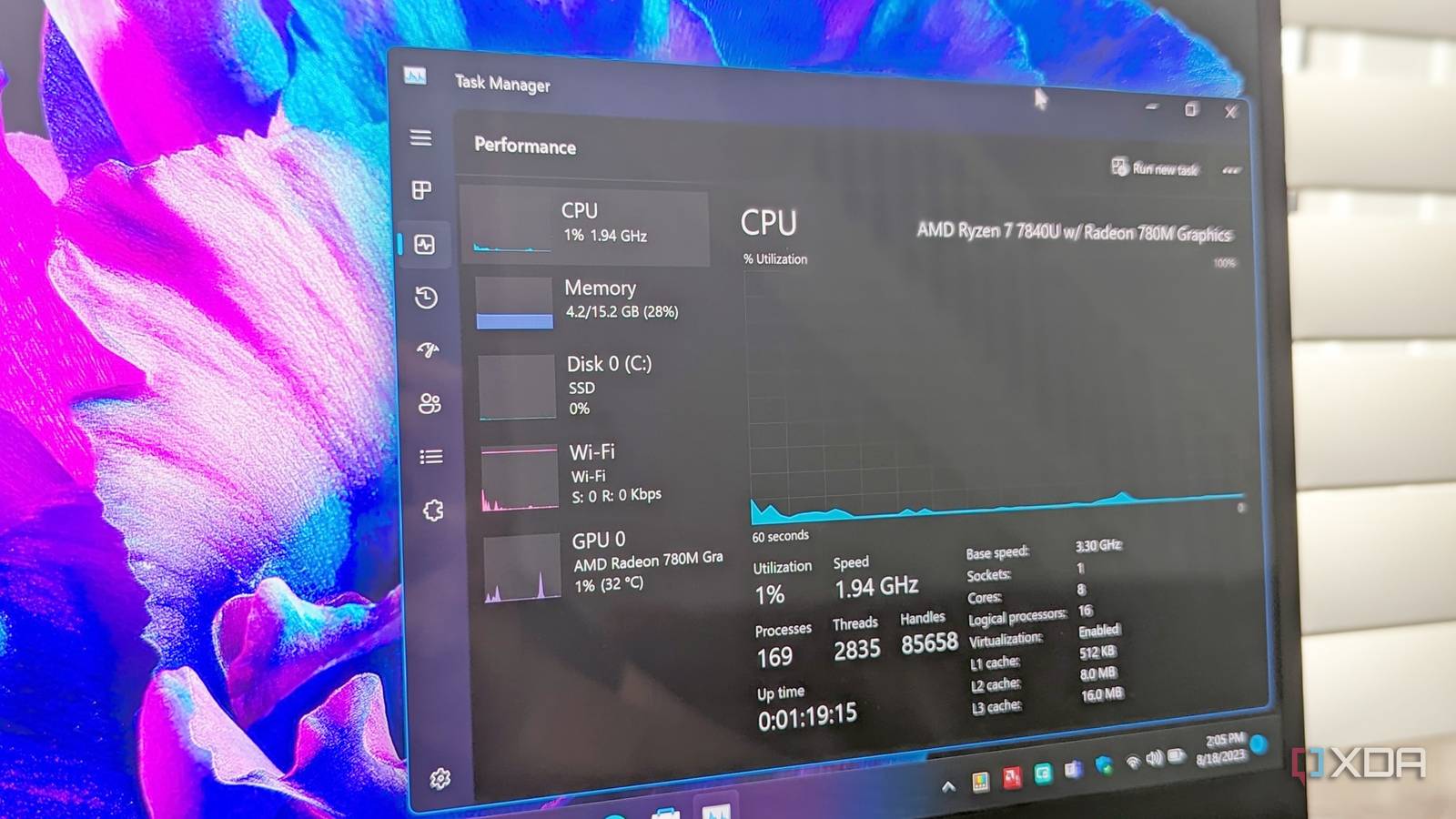 Windows 11 Task Manager to bring greater transparency about your disk