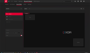 AMD Radeon Software ReLive Scene Editor.