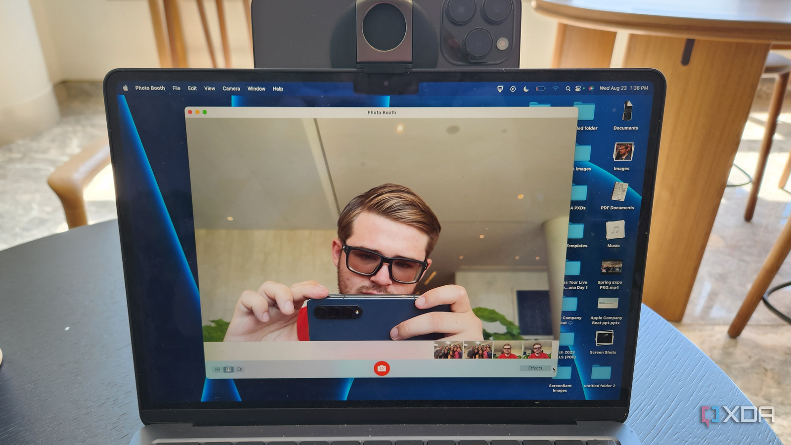 Continuity Camera Webcam Para Mac Mini M1 Continuity Camera Mount