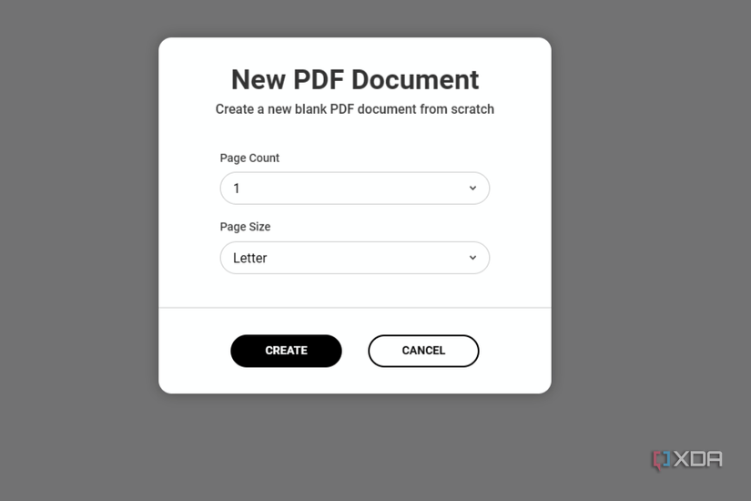 creating pdf