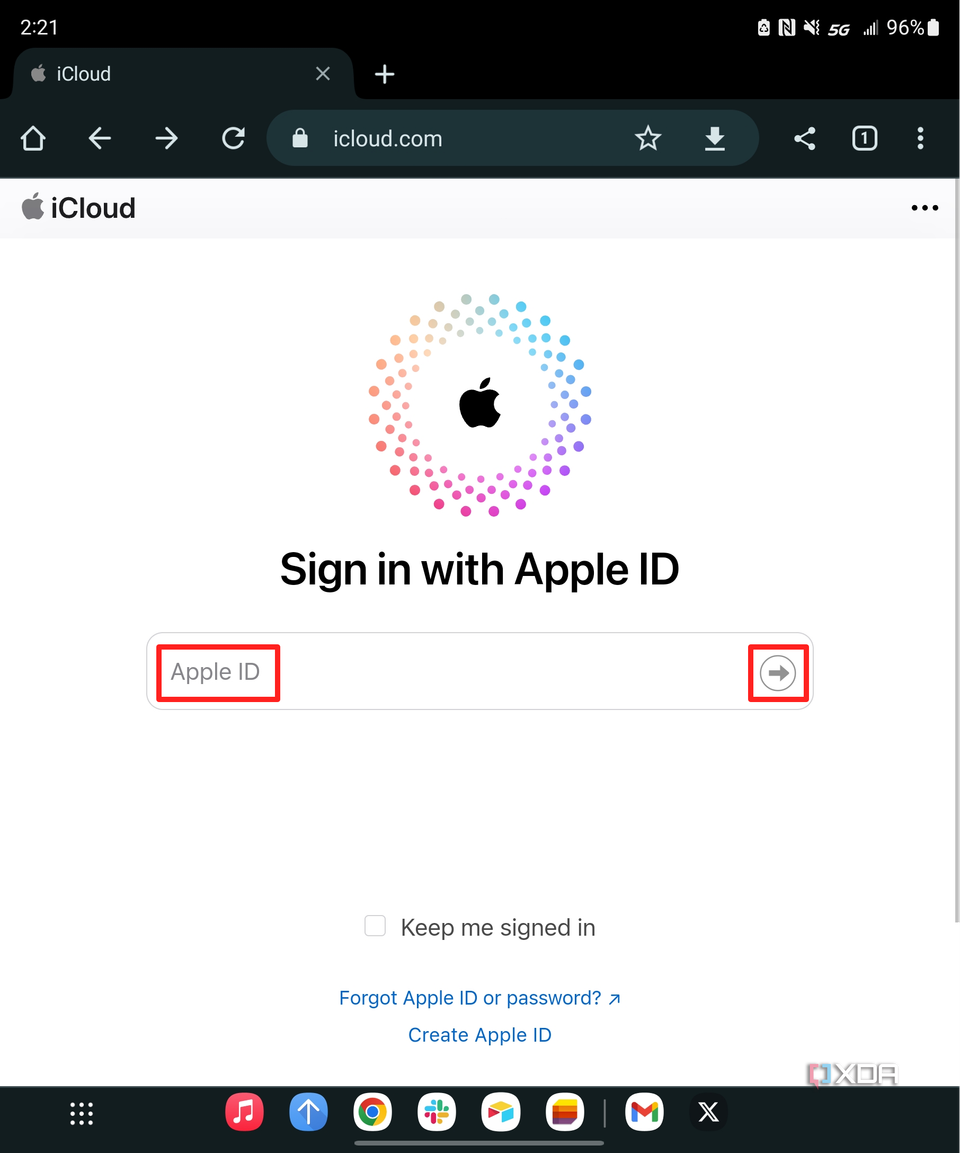 Android App Using Apple Id How to use iCloud services on your Android device