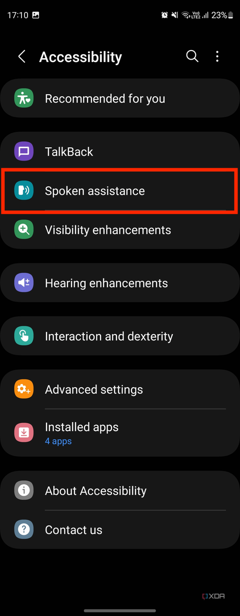 Here are all the accessibility features you get with One UI on Samsung ...