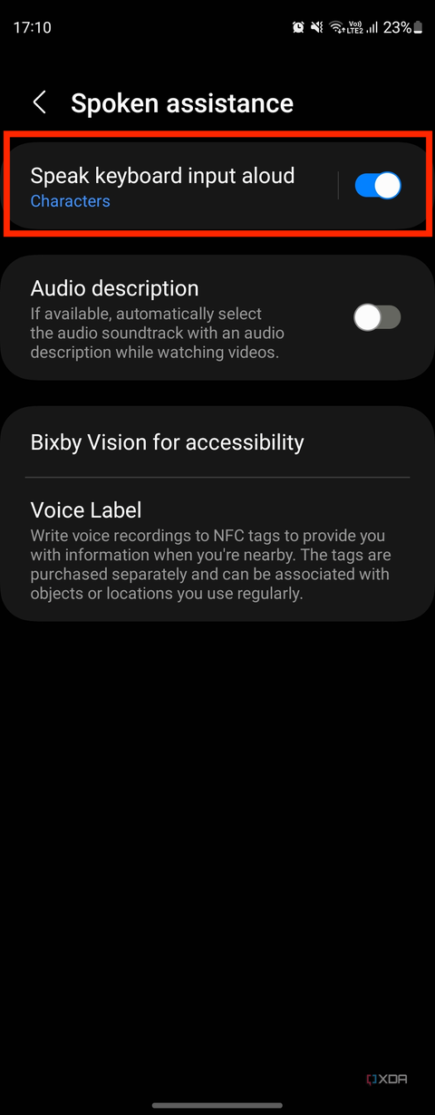 Here are all the accessibility features you get with One UI on Samsung ...