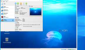 A screenshot of Lubuntu running on VirtualBox
