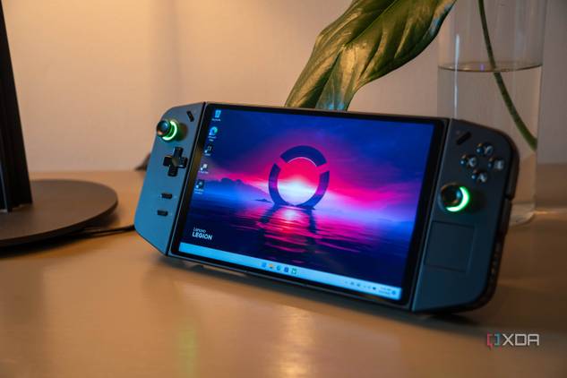 A picture of the Lenovo Legion Go's Windows 11 desktop