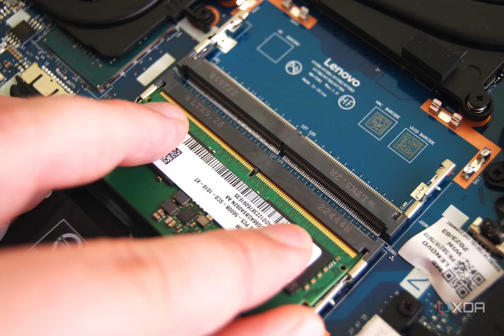 You can take RAM from your old laptop and put it into your new laptop