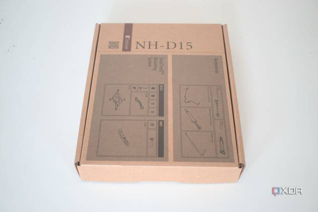 Noctua NH-D15's box full of accessories