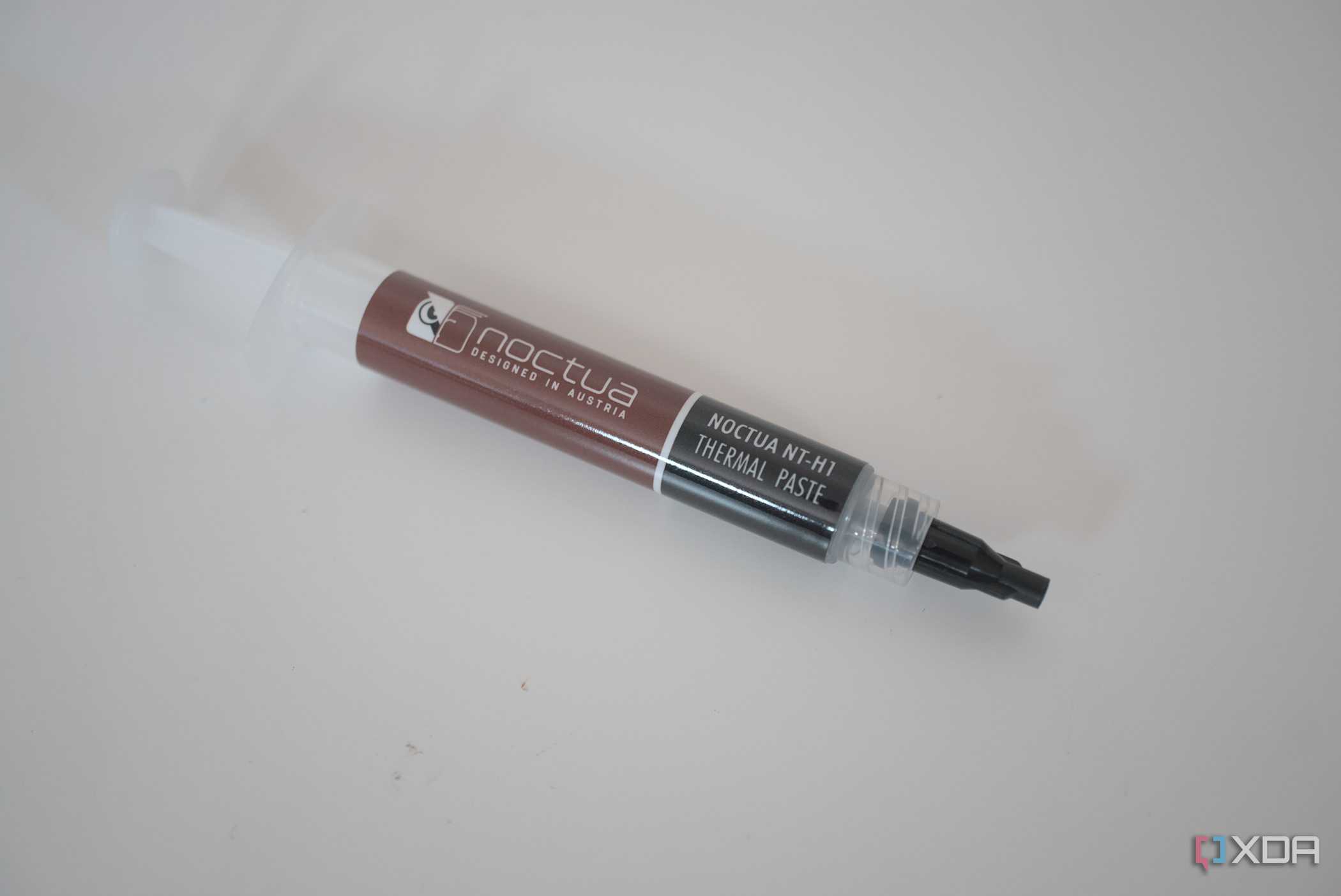 Included thermal paste with the Noctua NH-D15