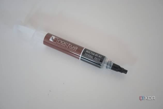 Included thermal paste with the Noctua NH-D15