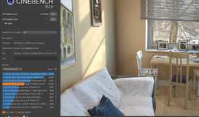 Cinebench R23 benchmark screen for Ryzen 7 5700X