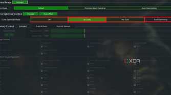 Optimizing all cores in curve optimizer in Ryzen Master