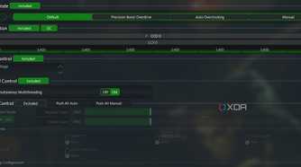 Various overclocking modes of Ryzen Master