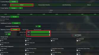 Memory overclocking in Ryzen Master