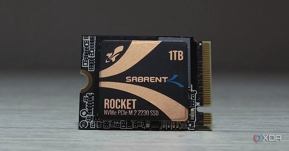 Sabrent Rocket 2230 SSD review: The fastest drive for the Steam