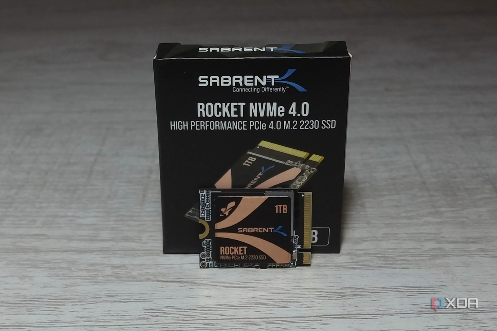 Sabrent Rocket 2230 packaging.