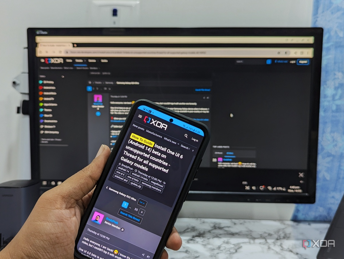 I replaced my mini PC with a 3-year-old Galaxy running DeX and didn't ...