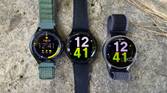 Samsung Galaxy Watch 4 Classic, Watch 6 Classic, Watch 5 Pro beside each other