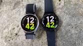 Samsung Galaxy Watch 5 Pro and Watch 6 Classic beside each other