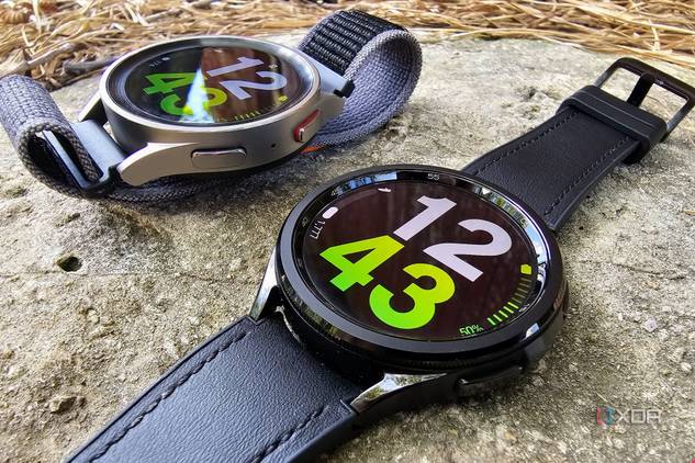 Samsung Galaxy Watch 5 Pro and Watch 6 Classic beside each other