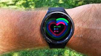Samsung Galaxy Watch 6 Classic showing daily health metrics.