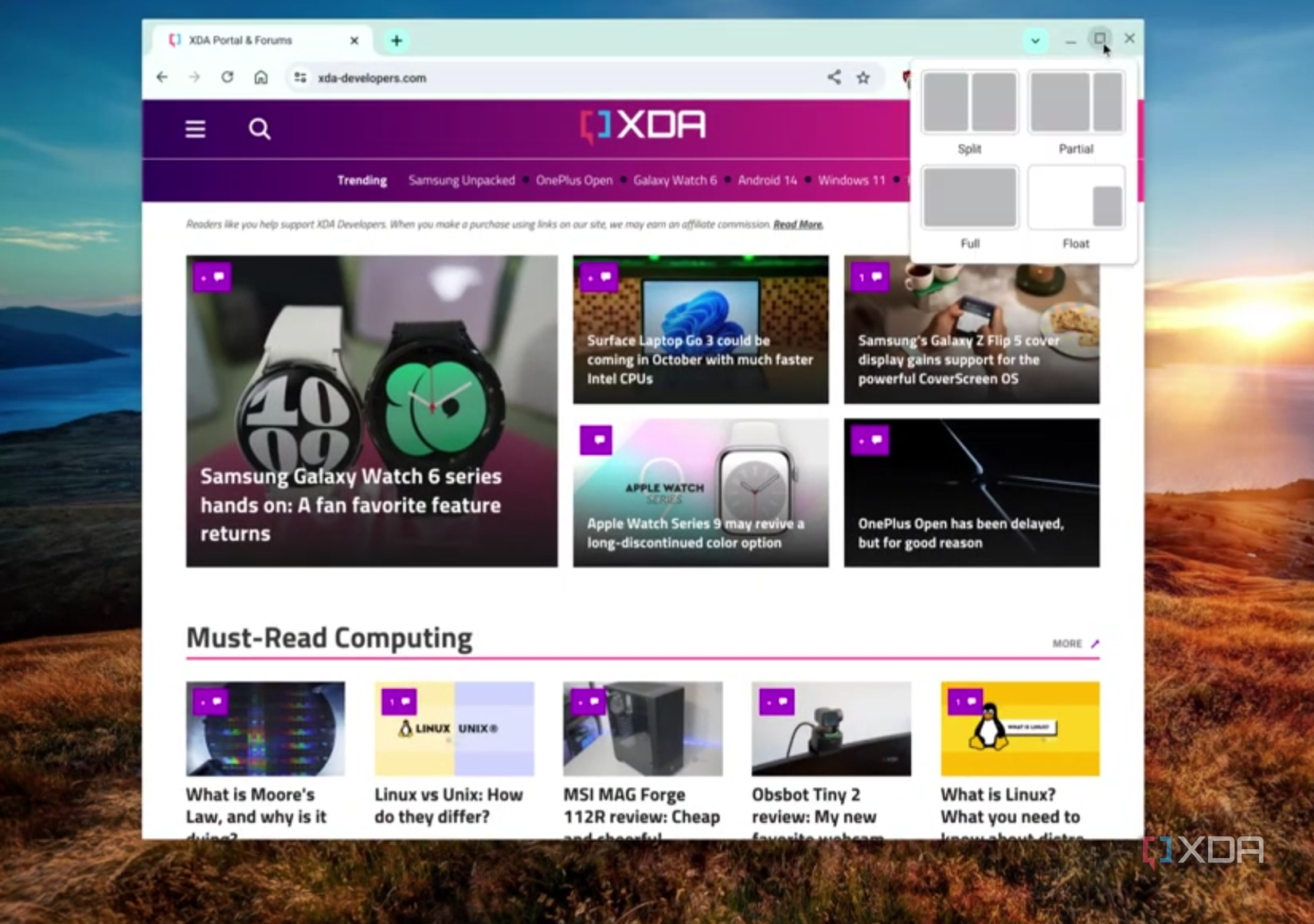 New Windows Snapping feature in ChromeOS
