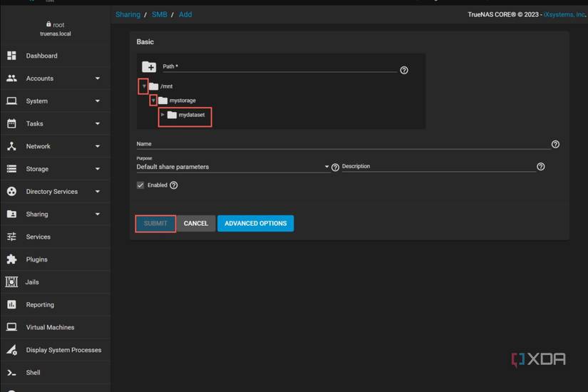 Pick the dataset of your choice and click on the Submit button