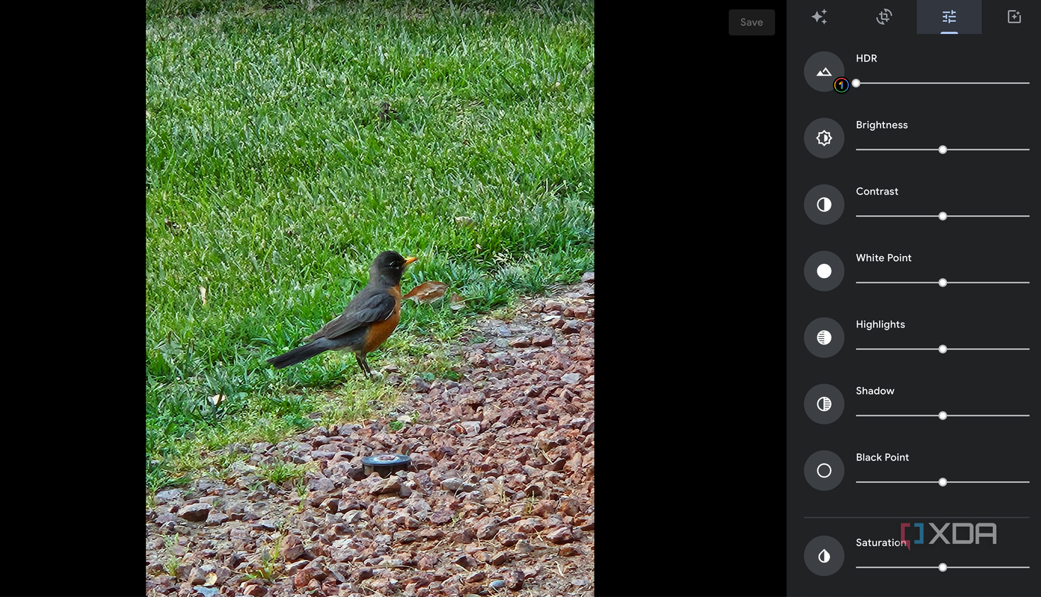 Photo editing tools on Google Photos