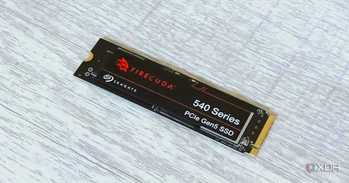 Seagate FireCuda 540 review: The world's most durable PCIe 5.0 SSD