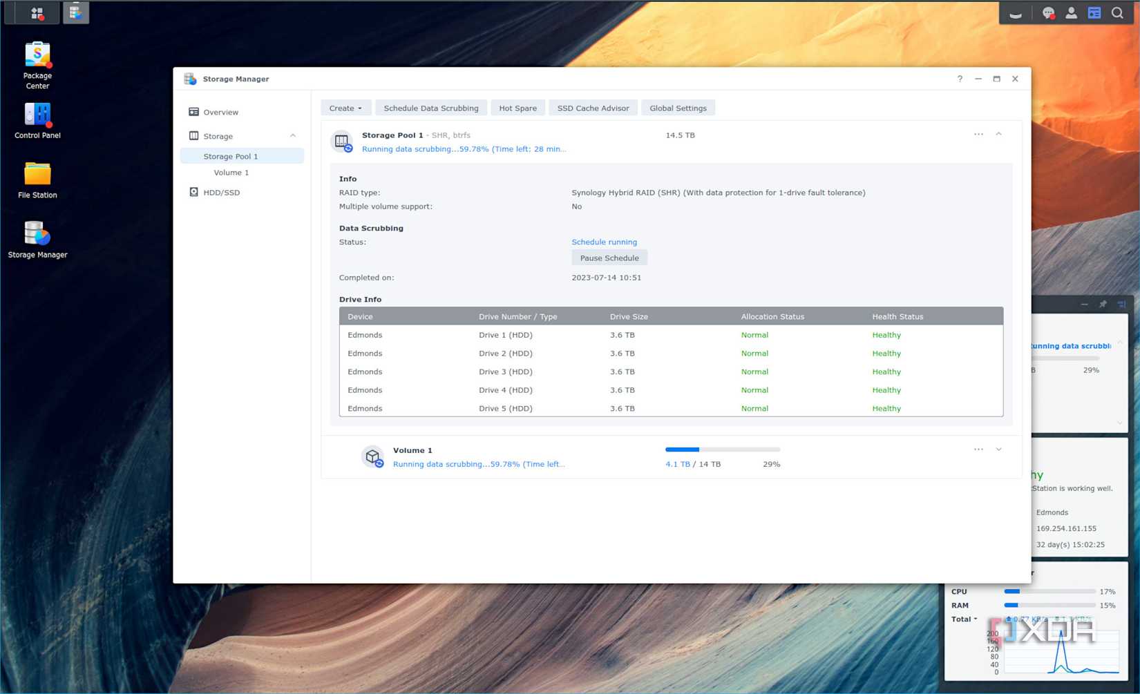 Synology DSM 7 Storage Manager