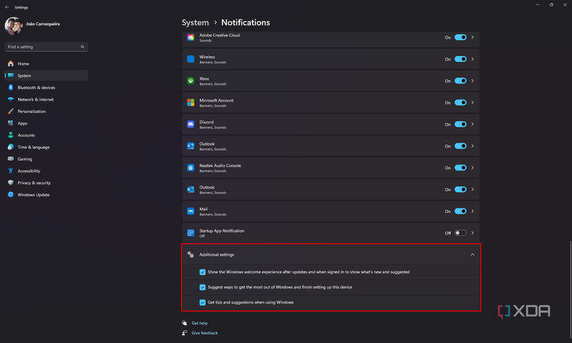 How to customize notification settings on Windows 11