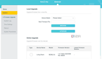 TP-Link Deco BE85 webUI showing firmware upgrade options
