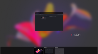 Screenshot of task view in Windows 11 showing two virtual desktops
