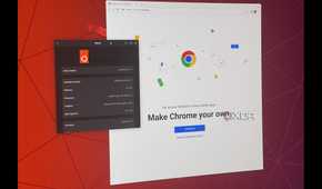 Chrome running on Ubuntu Linux