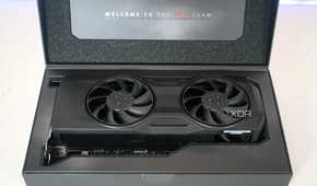 AMD Radeon RX 7800 XT in its packaging