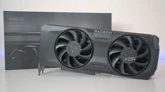 Front shot of the AMD Radeon RX 7800 XT
