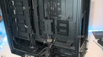 be quiet! Dark Base Pro 901 cable management