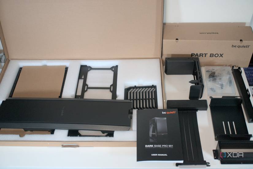 be quiet! Dark Base Pro 901 packaging contents